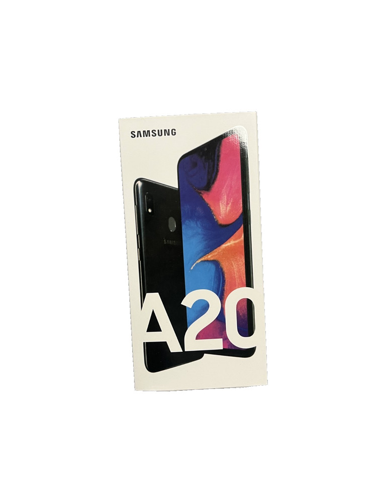 New Sealed-Samsung Galaxy A20 SM-A205U1 32GB+ 3GB Black 6.4&Prime; Unlocked Smartphone