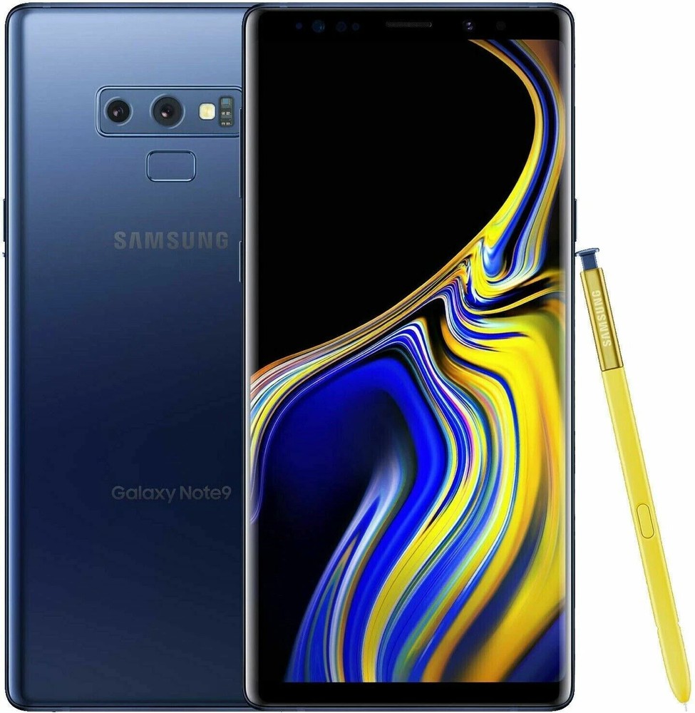 Samsung Galaxy Note 9 N960U GSM Unlocked 128GB Blue Good Condition