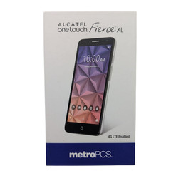 Alcatel One Touch Fierce XL 16GB Android Smartphone Metro PCS Locked 5.5&Prime; HD 8MP