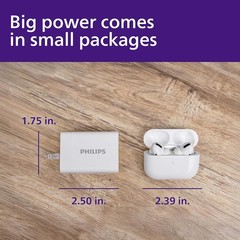 iPhone Charger Fast Charging, 65W USB C Charger, 3-Port GaN Charger Block, White