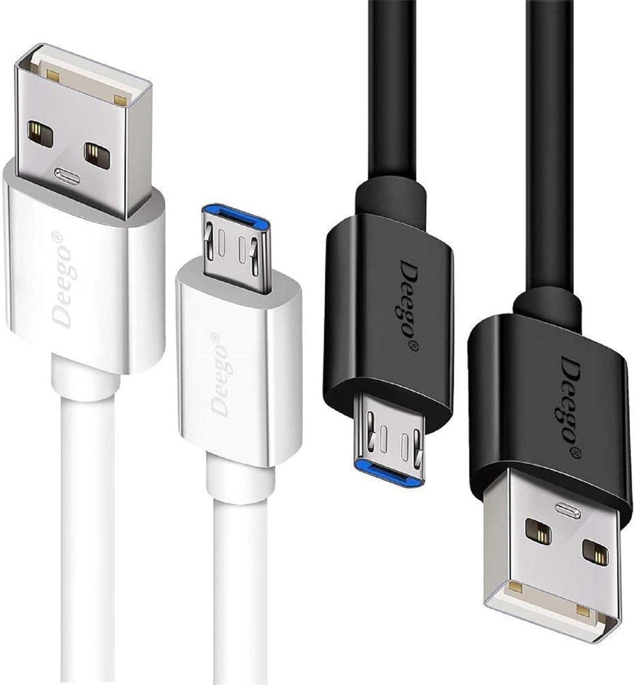 10Ft & 6Ft Micro USB Charging Cables 2-Pack Fast Charge for Android Devices