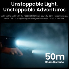 FOSSiBOT F107 PRO 5G Rugged Phone Android 15 Starlight Night Vision 28000mAh NFC
