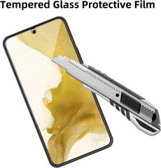 4-Pack Tempered Glass Screen Protector for Samsung Galaxy S22 6.1&Prime; Case Friendly