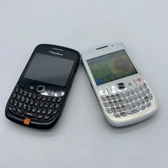 Original BlackBerry Curve 8520 -Red/Purple (Unlocked) 2G GSM Good Smartphone