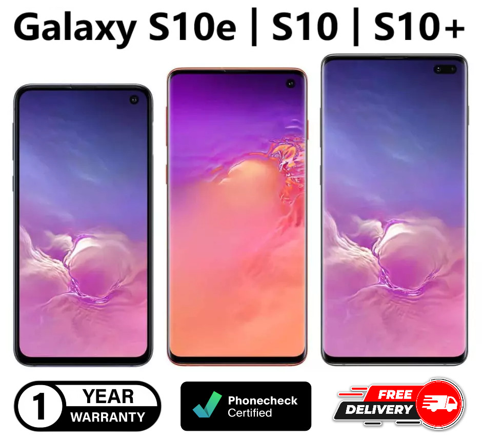 Samsung Galaxy S10 | S10+ | S10e – 128GB | 256GB | 512GB – Unlocked Verizon AT&T