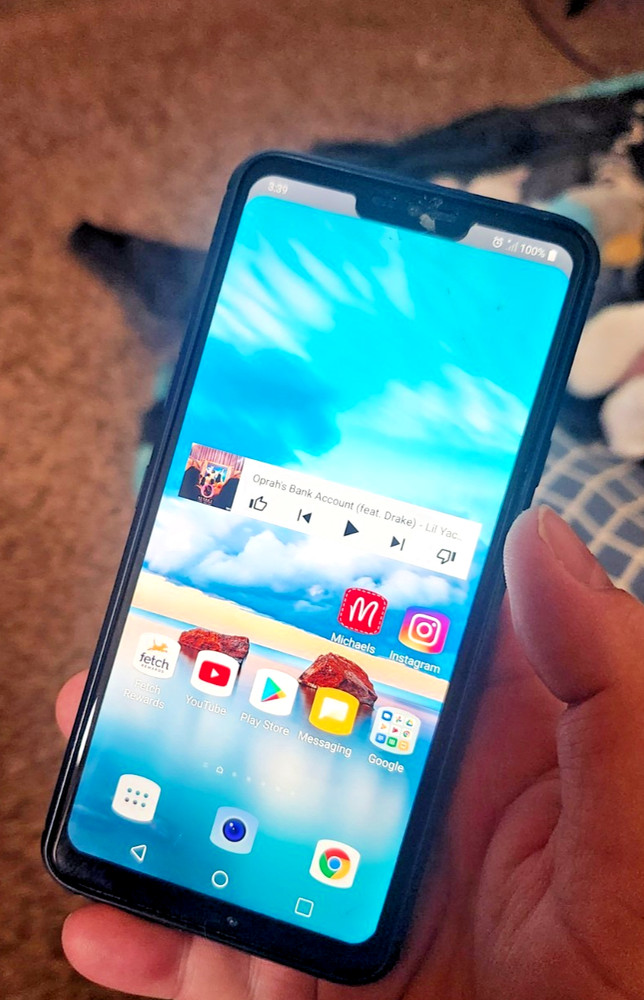 LG G7 ThinQ 64GB Black (Tested Working) Verizon edition