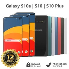 Samsung Galaxy S10 | S10 Plus | S10e – 128GB | 512GB – (Unlocked) – Excellent