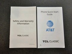 TCL Classic Flip 4G LTE 8GB Basic Camera Flip Phone for AT&T ONLY (4058R)