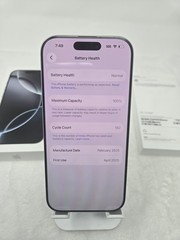Apple iPhone 16 Pro – 128GB – White Titanium (Unlocked)