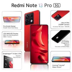 Redmi Note 13 Pro 5G (Red 8GB RAM 128GB STORAGE) Limited Edition