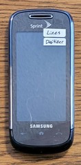 Samsung Instinct 2 II s30 SPH-M810 – Gray and Silver ( Sprint ) Cellular Phone