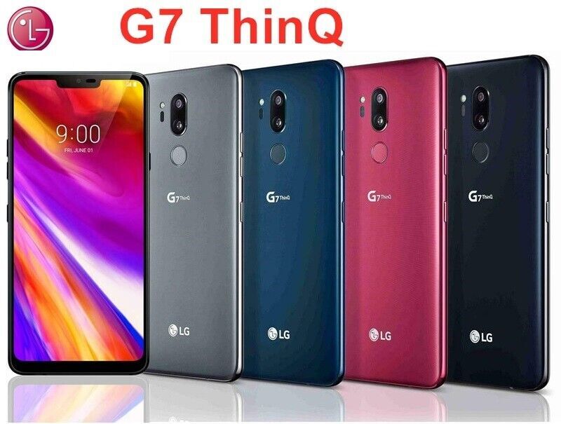LG G7 ThinQ G710VM Fingerprint 64GB+4GB Unlocked 6.1&Prime; LTE Smartphone- New Sealed