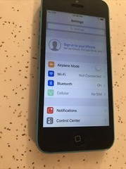 Apple iPhone 5c – 16GB – Blue (AT&T) A1532 (GSM)