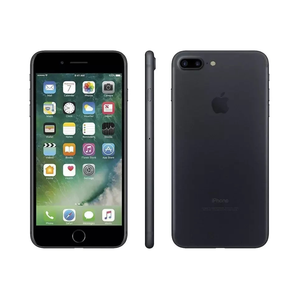 APPLE IPHONE 7 PLUS 4G GSM UNLOCKED 32GB BLACK EXCELLENT CONDITION