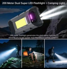 Unihertz Hike Rugged Smartphone 200M Flashlight 24GB+512GB Night Vision 23800mAh