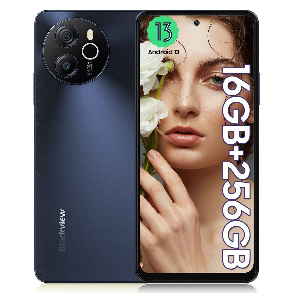 Blackview SHARK 8 Smartphone 16GB+256GB 6.78&Prime; Android 13 Dual SIM 5000mAh NFC