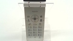 SHARP AQUOS Keitai 3 805SH White Android Flip Phone SoftBank Unlocked SIM Free