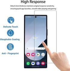2-Pack Tempered Glass Screen Protectors & Lens Protectors for Samsung Galaxy Z F
