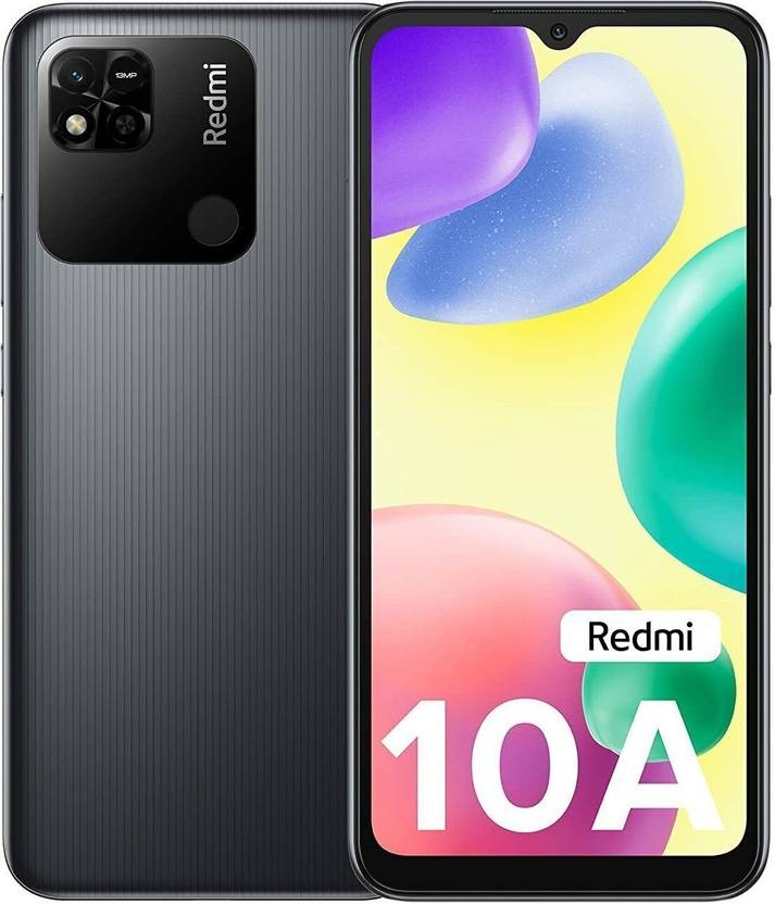 Redmi 10A Charcoal Black 32GB 3GB RAM Unlocked GSM Smartphone-NO TARIFF TO USA