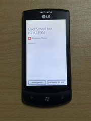 LG OPTIMUS 7 E900 512MB 16GB Cellular Smartphone Windows 7.5