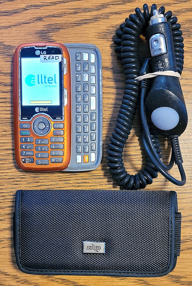 LG Scoop / Rumor AX260 – Orange and Gray ( Alltel ) Super Rare CDMA Phone – READ