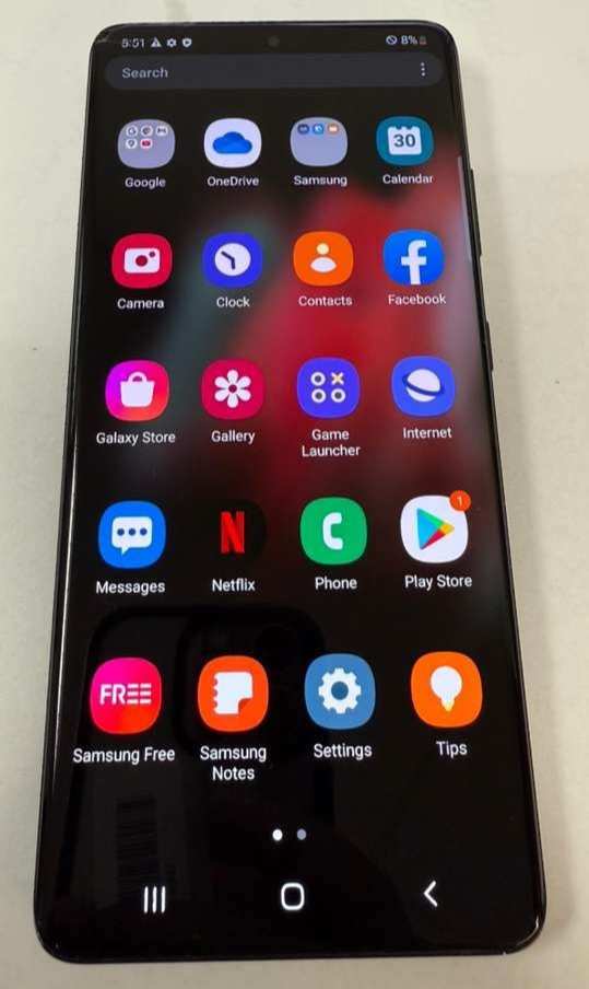 Samsung Galaxy S21 Ultra 5G G998U1 256GB Phantom Black Factory Unlocked