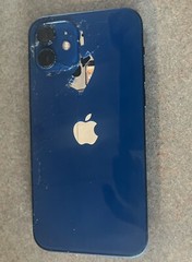 I Phone 12 Dark Blue Locked