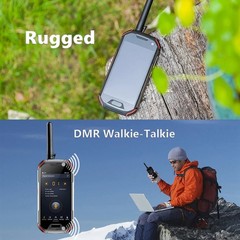 Global Unihertz Atom XL DMR Walkie-Talkie Smartphone 4.0 Inch 4300mAh 6GB+128GB