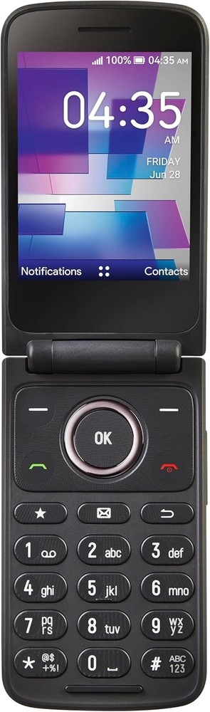 TCL FLIP 3 Dual Display 16GB 3.2&Prime; 1850mAh Battery Flip Phone – Carrier Unlocked