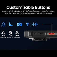 Unlocked FOSSiBOT F110 PRO 5G 4G Rugged Phone Android 15 Bid Speaker Waterproof
