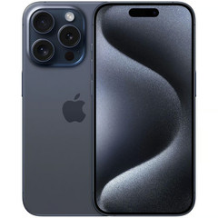 Apple iPhone 15 Pro – 128 GB – Blue Titanium- Unlocked- Excellent
