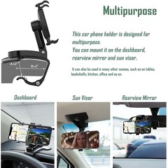 360° Universal Mount Holder Car Stand Windshield For Mobile Cell Phone GPS