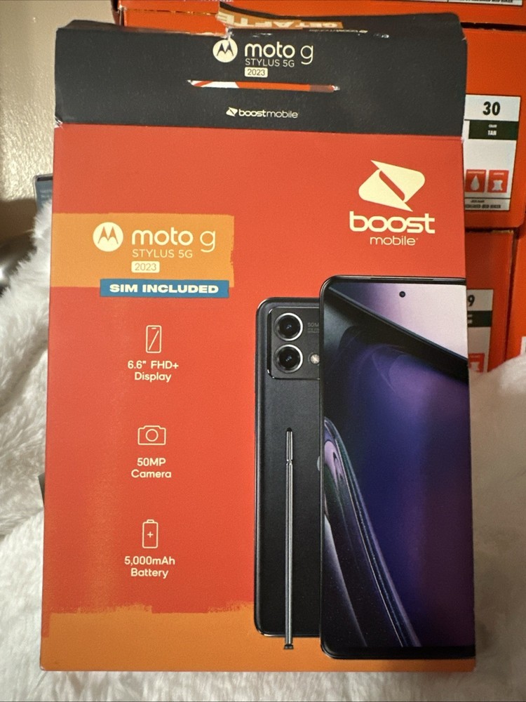 Motorola Moto G Stylus 2024 5G XT2419 128GB Caramel Latte 6.6 » Boost Mobile
