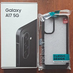 Samsung Galaxy A17 5G 128GB 4GB RAM 6.7&Prime; AMOLED Black SM-A176U – Boost Mobile