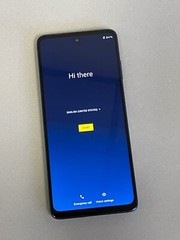 Fair Motorola Moto Edge 128GB XT2141-1 Verizon Only Nebula Blue Android 2021