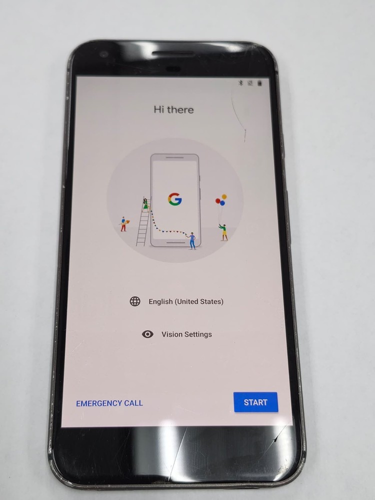 DEFECTIVE – Google Pixel XL – 128GB – Black – Unlocked – 12557