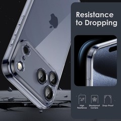 Clear TPU Case for iPhone 17 Pro Max – Ultra Slim, Shockproof, Scratch-Resistant