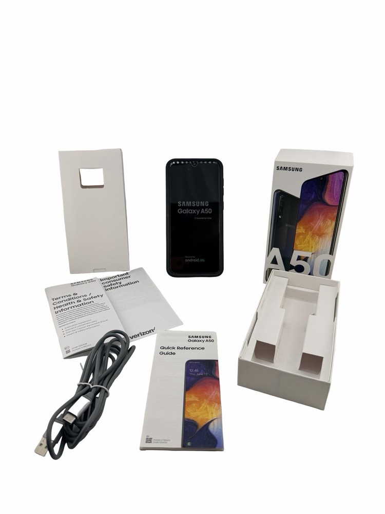 Samsung Galaxy A50 SM-A505U 64GB Verizon Android Smartphone w/ Box Tested