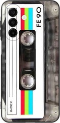 Cute Phone Case for Samsung Galaxy A17 5G, Retro Cassette Tape Design, Black