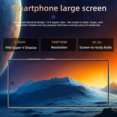 New S25 Ultra 5G 12+512GB Smartphone 6.9&Prime; Factory Unlocked Android Cellphones