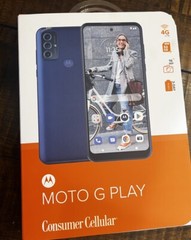 Consumer Cellular Motorola Moto G Play 32GB Blue XT2271-5 Android Smartphone