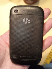 BlackBerry Curve 9330 Black Silver Sprint Smartphone With QWERTY Keyboard