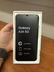 Samsung Galaxy A34 5G Dual SIM 128GB 6.6&Prime; 48MP Unlocked Smartphone-New Sealed