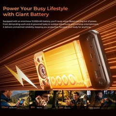 2026 OUKITEL WP500 5G Rugged Phone 36GB+1TB 6.78 » FHD+ 10000mAh Android 16 NFC