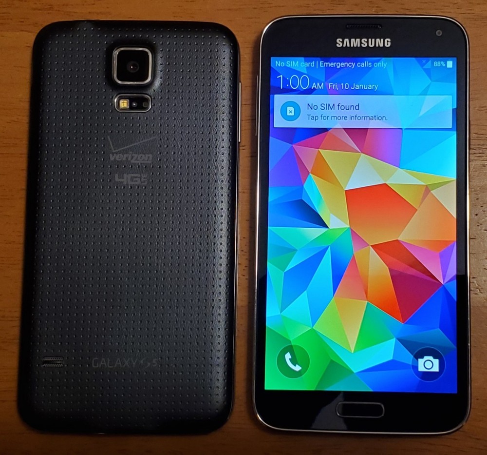 🔥 NEW Samsung Galaxy S5 – 16 GB Black TESTED Network Unlocked USA & Worldwide!