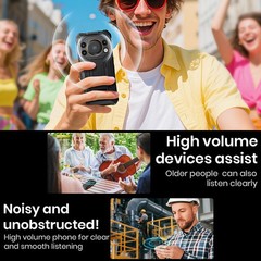 Unlocked FOSSiBOT F110 PRO 5G 4G Rugged Phone Android 15 Bid Speaker Waterproof