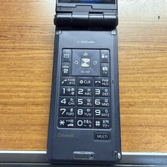 Panasonic P906i Black docomo Flip Cell Phone Mobile Retro Mobile Suit Gundam