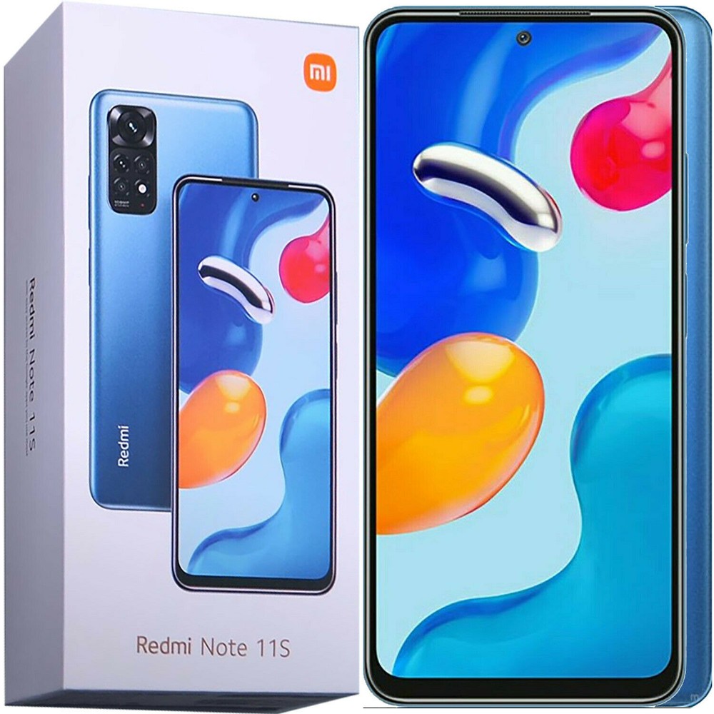 Xiaomi Redmi Note 11S 4G/LTE Twilight Blue 128GB + 8GB Dual-SIM Unlocked GSM NEW