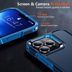 Designed for iPhone 13 Pro Max Case, 10 FT Military Grade Drop Protection Cover
