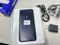 Motorola Moto G Pure XT2163DL Blue Tracfone Smartphone Dual Camera